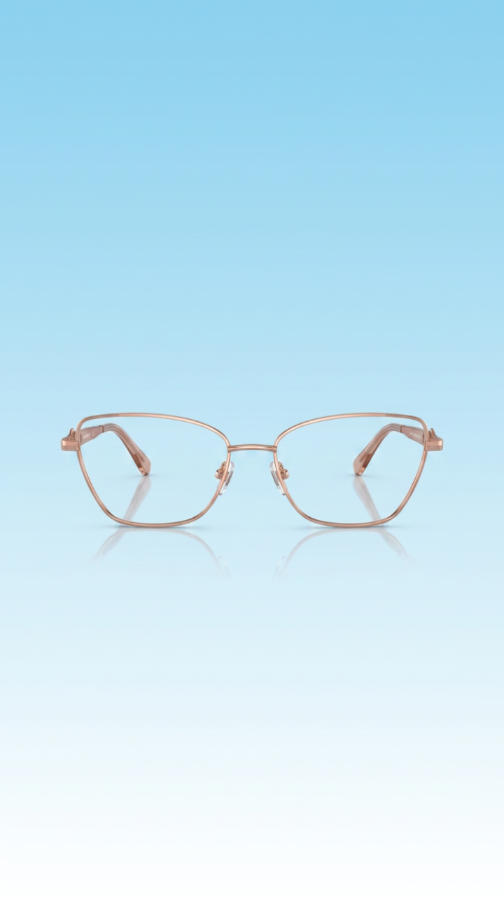 Aura – Geometric Soft Cat-Eye Glasses