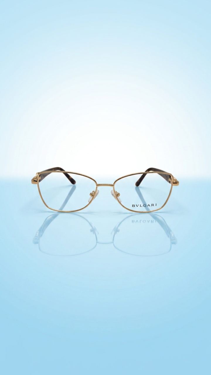Vantage – Slim Geometric Soft Cat-Eye Glasses