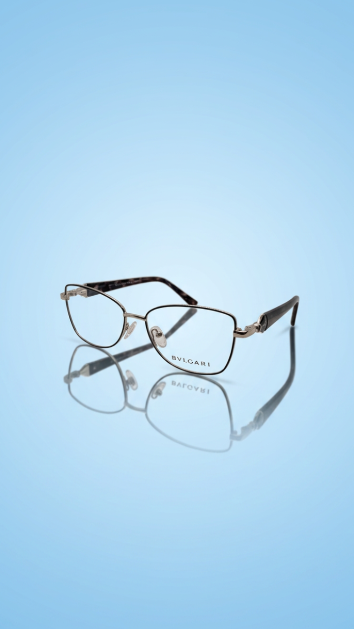 Vantage – Slim Geometric Soft Cat-Eye Glasses