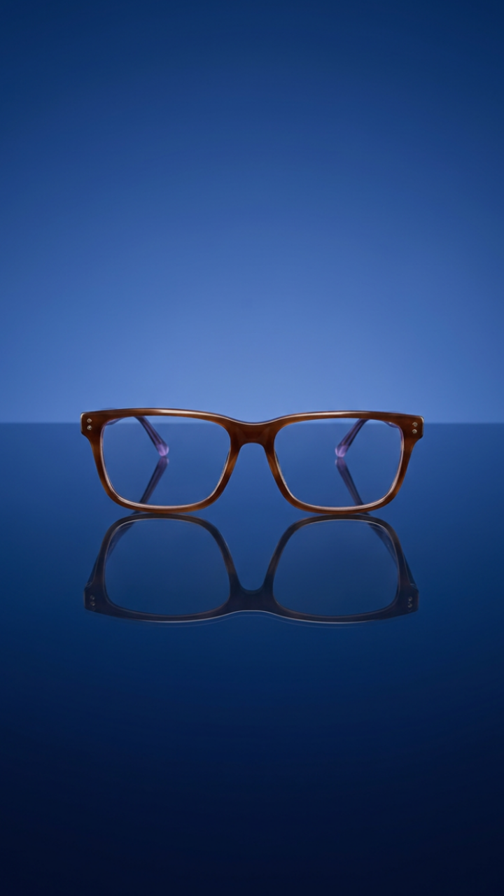 Emporio Armani Classic Square Glasses&nbsp;