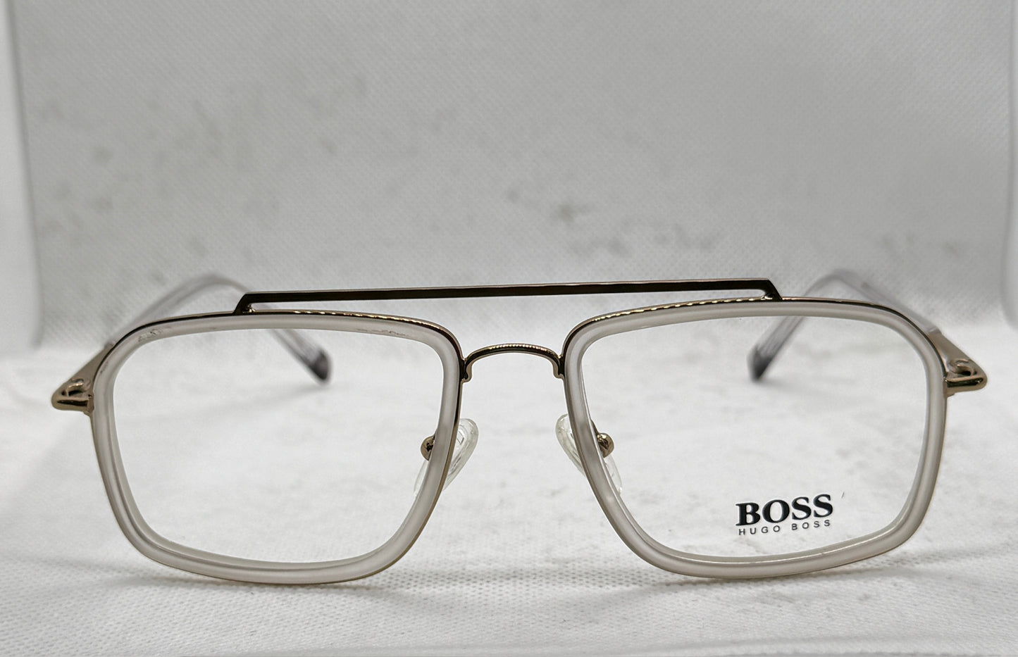 White Frame BOSS Designer Sunglasses – 100% Acetate Premium Stylish Eyewear for Men & Women