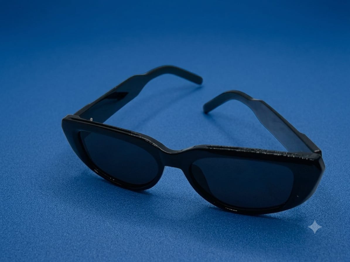 sleek-black sunglasses