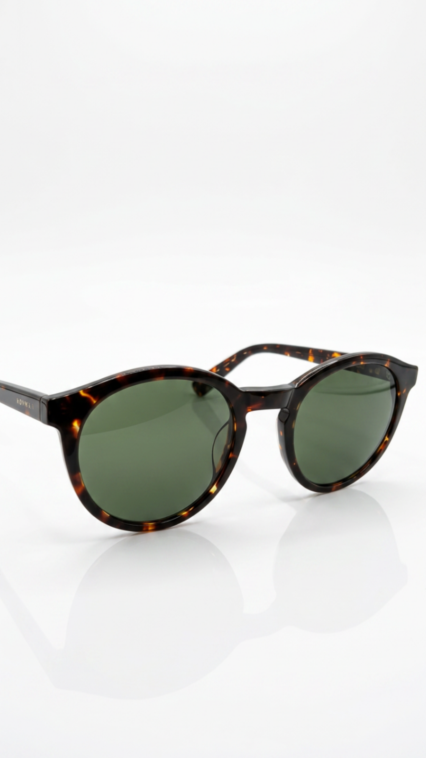 Classic Tortoise Round Sunglasses